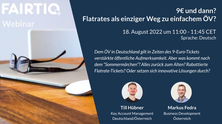 Webinar: 9€ und dann? | FAIRTIQ