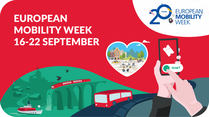 FAIRTIQ celebrates European Mobility Week with a prize draw! | FAIRTIQ