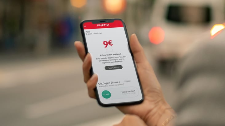 FAIRTIQ on board for 9-euro ticket launch in Germany