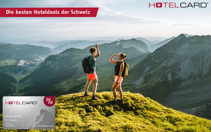 Hotelcard and FAIRTIQ: Holidays close by that start at home