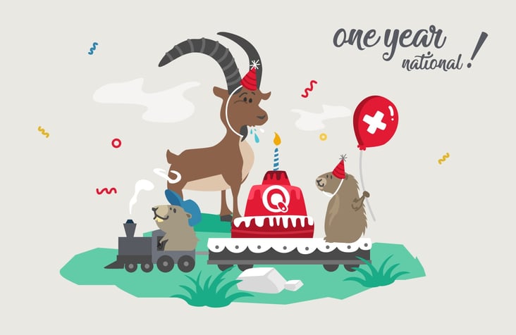 Traveling across Switzerland with FAIRTIQ for one year now