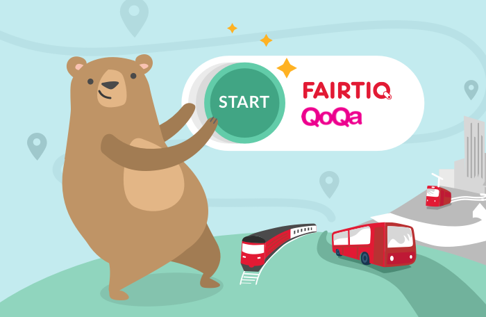 Hol Dir heute ab 00:00 Uhr dein FAIRTIQ öV-Guthaben bei QoQa!