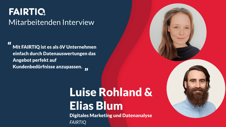 Smarte Datennutzung - Das FAIRTIQ Mitarbeitenden Interview