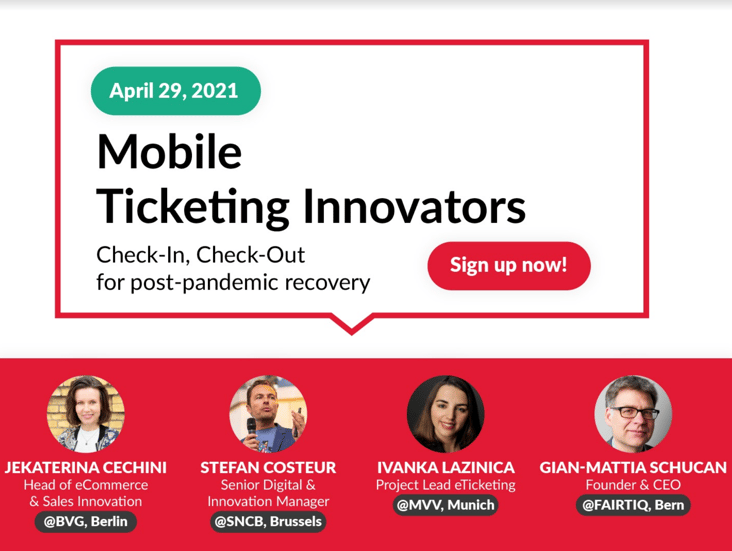 Webinar: Mobile ticketing for post-pandemic recovery