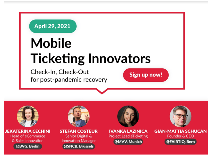 Ticketing for recovery: panel highlights | FAIRTIQ