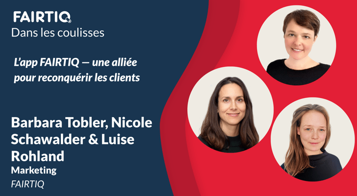 In dieser Ausgabe des FAIRTIQ Hinter den Kulissen Interviews sprechen wir mit Barbara Tobler, Nicole Schawalder und Luise Rohland vom FAIRTIQ-Marketing-Team über gemeinsame Marketingaktivitäten mit unseren Partner:innen zur Kundenrückgewinnung.